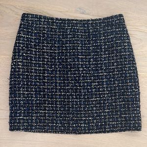 J crew tweed skirt
